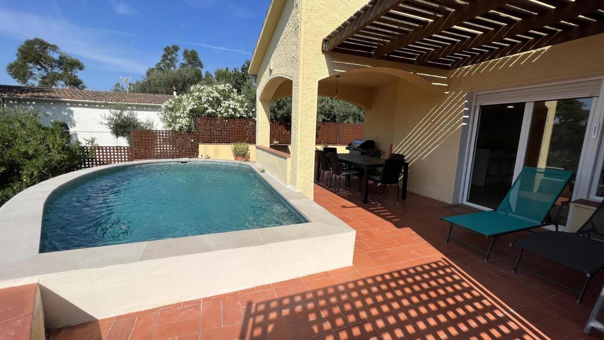 Preciosa Casa En Mas Fumats Con Piscina Y Bonitas Vistas Av-49 Vila Selva de Mar Exterior foto