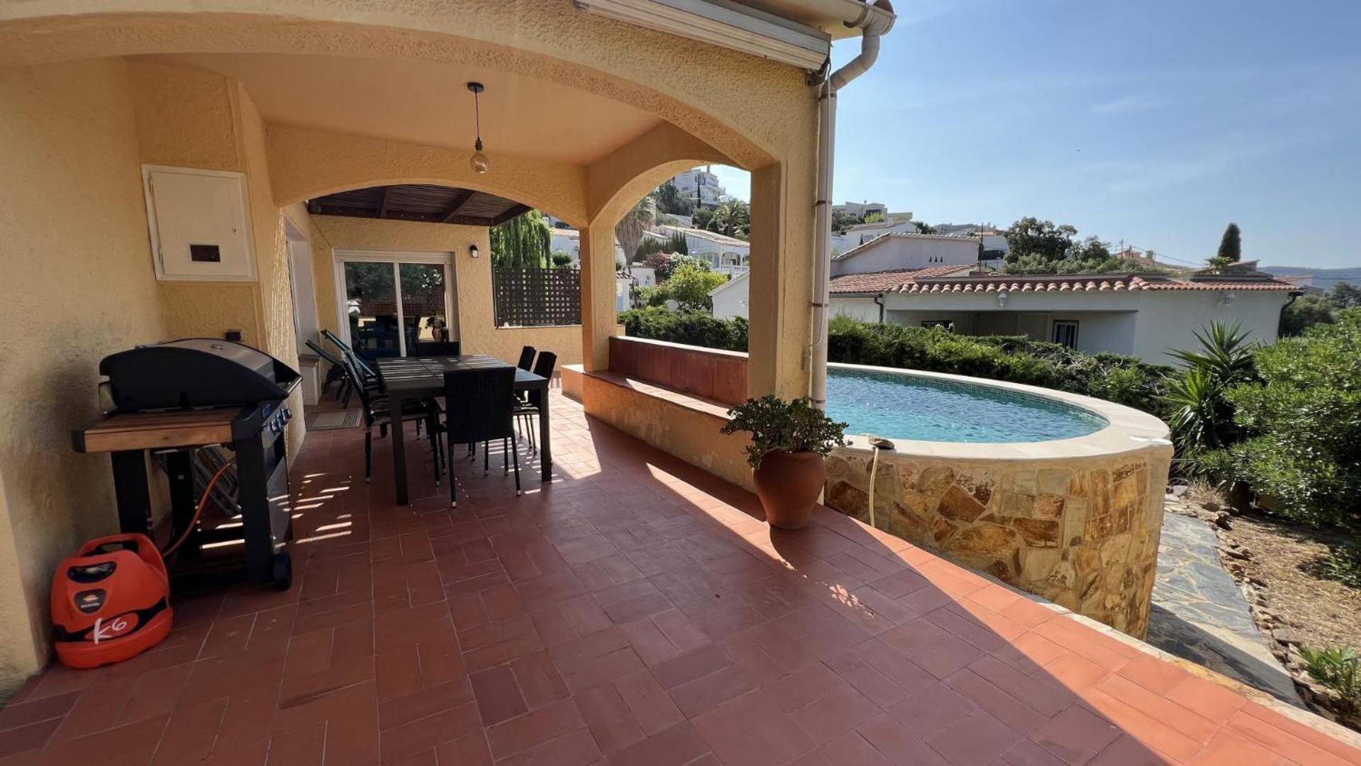 Preciosa Casa En Mas Fumats Con Piscina Y Bonitas Vistas Av-49 Vila Selva de Mar Exterior foto