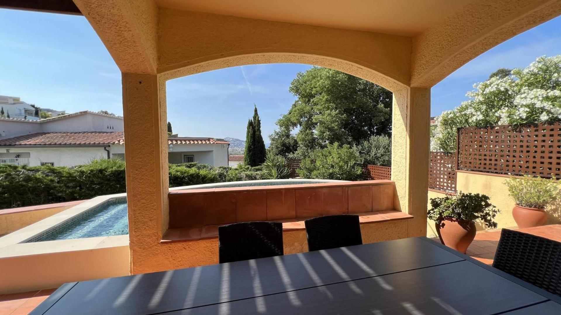 Preciosa Casa En Mas Fumats Con Piscina Y Bonitas Vistas Vila Selva de Mar Exterior foto